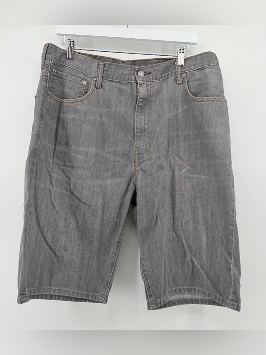 Levi's Other - Levis Size 36 Gray 569 Loose Straight Denim Shorts Mens Baggy Skater Y2K Jorts